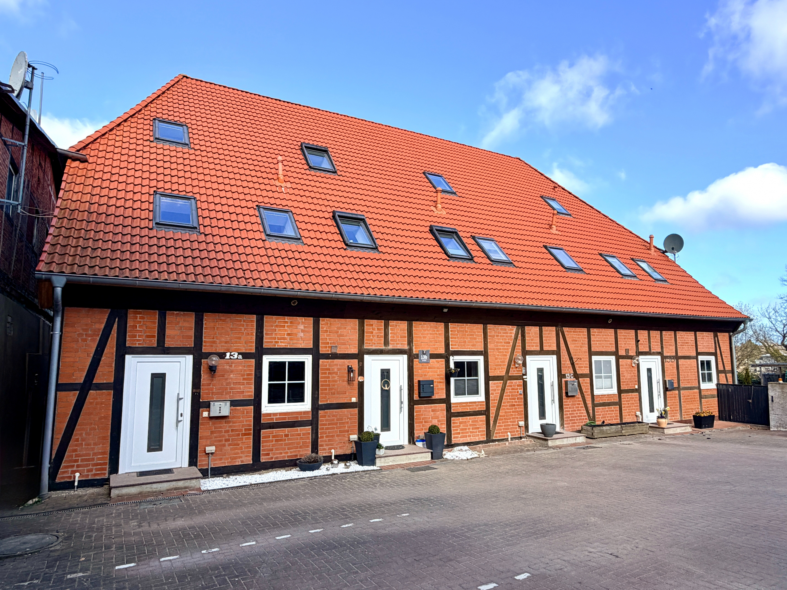 Außenansicht Hauseingang