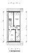 Grundriss 1. OG - Endreihenhaus mit Oberteichblick – 42 m² Terrasse und Stellplatz in zentraler Lage