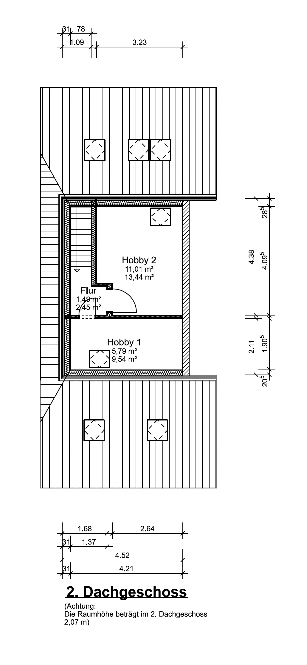 Grundriss DG