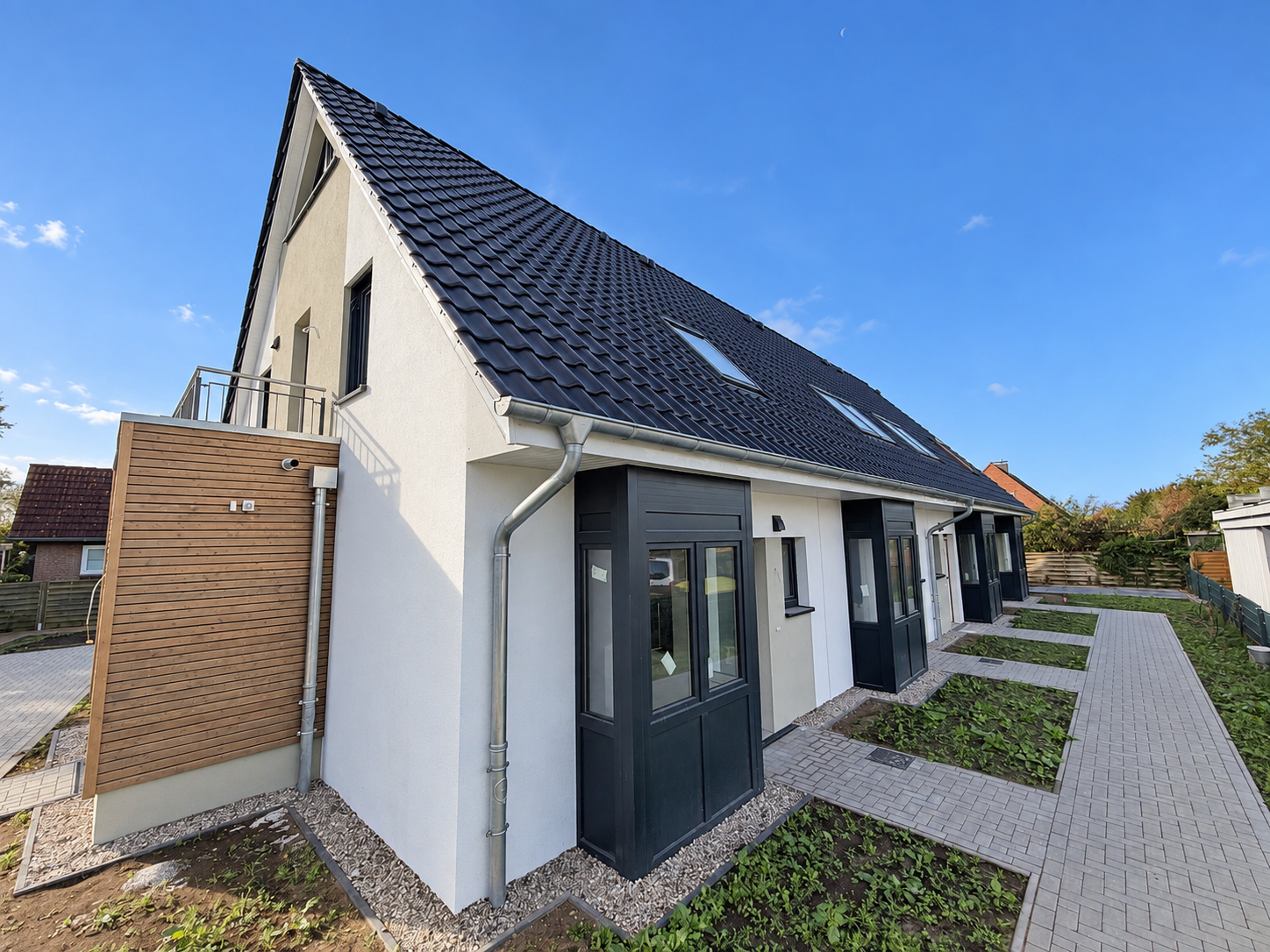 Außenansicht Hauseingang