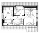 Grundriss OG - Einfamilienhaus auf Eigenland in Moisling/Niendorf mit Wintergarten, Doppelgarage und großem Garten