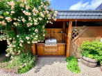 Garten Grill - Einfamilienhaus auf Eigenland in Moisling/Niendorf mit Wintergarten, Doppelgarage und großem Garten