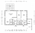 Grundriss EG - Einfamilienhaus auf Eigenland mit separater Praxis – 182,94 qm Wohn- u. Praxisfläche in Krummesse