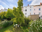 Gartenansicht - Gepflegtes Altbau-Mehrfamilienhaus mit 4 WE, WEG-geteilt, 4/4 Whg. vermietet