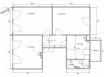 Grundriss 2. OG - Gepflegtes Altbau-Mehrfamilienhaus mit 4 WE, WEG-geteilt, 4/4 Whg. vermietet